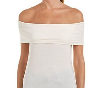 BCBGMAXAZRIA Myla Off-the-Shoulder Sleeveless Top Blouse